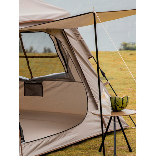 山之客Mountainhiker戶外露營小帽賬防雨防風防曬速開自動小帳篷