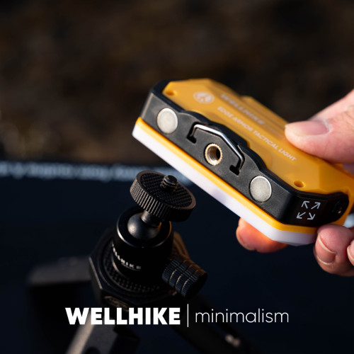 探界者WHIK稜甲艙頂燈750強光照明磁吸卡片d超長續航露營野外燈