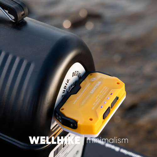 探界者WHIK稜甲艙頂燈750強光照明磁吸卡片d超長續航露營野外燈