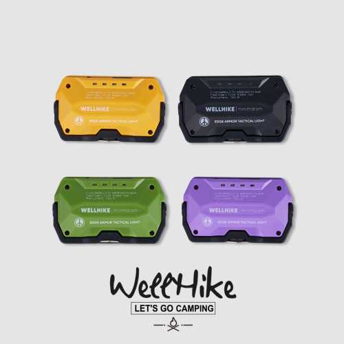 探界者WHIK稜甲艙頂燈750強光照明磁吸卡片d超長續航露營野外燈