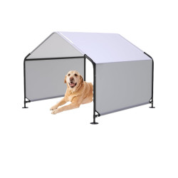 新型狗窩加強加厚戶外寵物遮陽防雨棚狗狗帳篷小型防曬防水防風雨