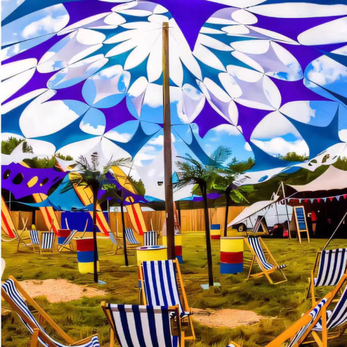 戶外三角天幕布遮陽布防曬防水露台庭院花園陽台遮陽篷隔熱天幕布