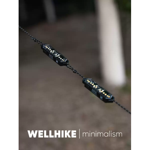WELLHIKE戶外SWS風繩燈露營帳篷天幕氛圍地釘提示裝飾掛磁吸串燈 WELLHIKE戶外SWS風繩燈露營帳篷天幕氛圍地釘提示裝飾掛磁吸串燈