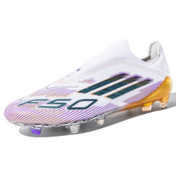 亞馬爾足球鞋男速度戰靴AG釘無鞋帶低幫碎釘比賽粉色f50裝備訓練