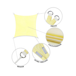 天幕遮陽布三角形加厚牛津布戶外雨棚泳池庭院陽台防曬防水遮陽帆