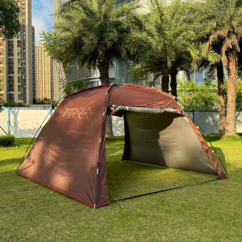 戶外防曬天幕涼棚折曡可攜式野營遮陽篷露營野餐沙灘帳釣魚簡易帳篷