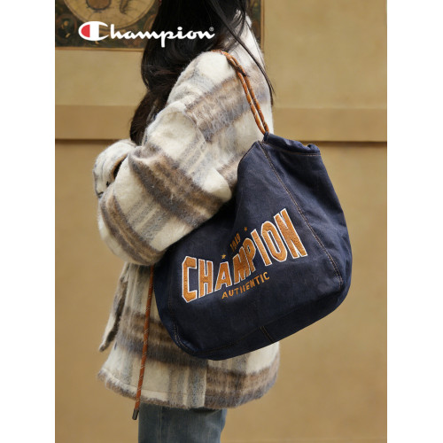 champion冠軍新款托特包女大容量單肩包時尚通勤手提包