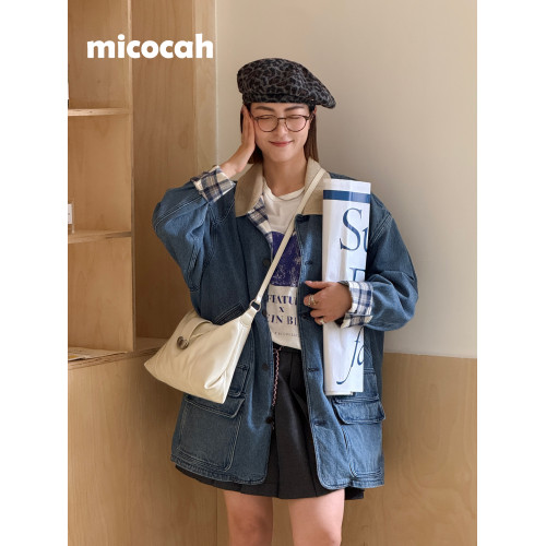 Micocah「海螺印象」小衆包包腋下包高級斜後後背包女包通勤托特包