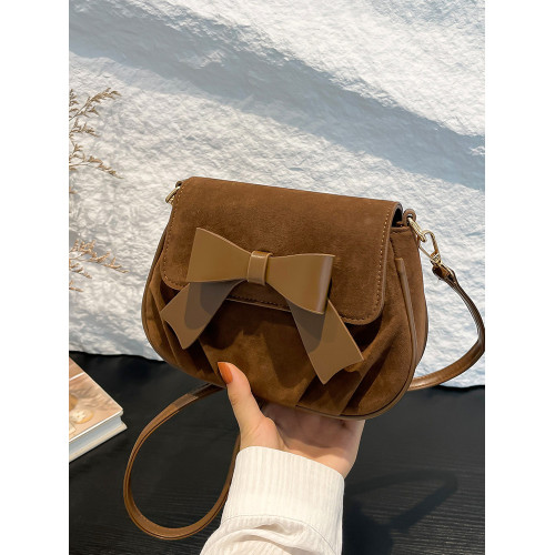 復古休閒馬鞍包女2025秋季新款時尚潮流單肩包小衆高級質感斜後後背包 復古休閒馬鞍包女2025秋季新款時尚潮流單肩包小衆高級質感斜後後背包