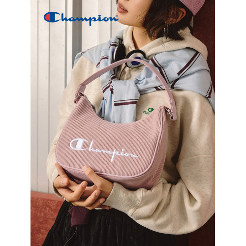 champion冠軍新款腋下包月牙單肩包女腋下包復古氛圍感通勤旅遊