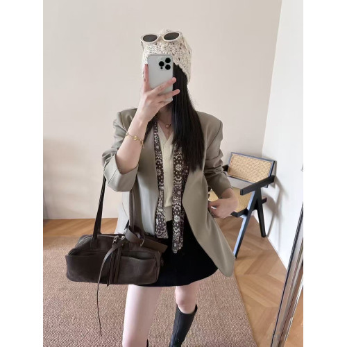 頭層磨砂牛皮保齡球托特包吐司包腋下包單肩波士頓枕頭包手提包女 頭層磨砂牛皮保齡球托特包吐司包腋下包單肩波士頓枕頭包手提包女