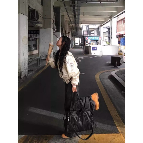 Fancy club韓國小衆25款復古百搭大容量街頭機車風通勤斜背單肩包 Fancy club韓國小衆25款復古百搭大容量街頭機車風通勤斜背單肩包