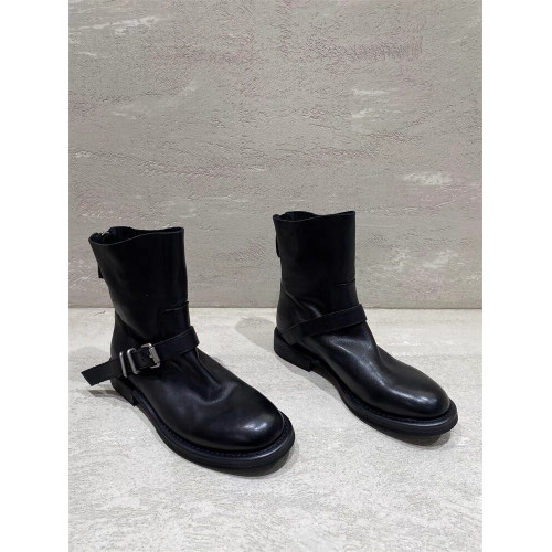 歐洲站2025新款秋冬單靴真皮馬丁靴低跟平底短靴女英倫風切爾西靴 歐洲站2025新款秋冬單靴真皮馬丁靴低跟平底短靴女英倫風切爾西靴