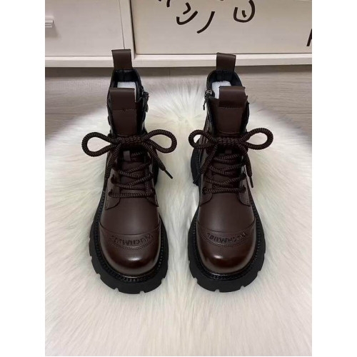 厚底英倫風馬丁靴女2025秋冬季保暖潮酷短靴軟底潮流時尚百搭靴子