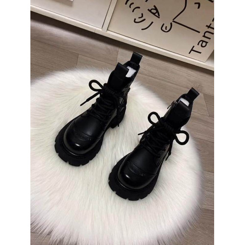 厚底英倫風馬丁靴女2025秋冬季保暖潮酷短靴軟底潮流時尚百搭靴子