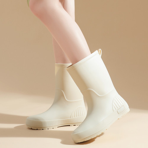 軍登時尚雨鞋女款中筒2026新款外穿雨靴防滑防水廚房膠鞋成人水鞋