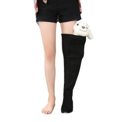 大筒圍女靴胖mm過膝長靴女高筒瘦瘦靴粗腿42大碼彈力長筒靴41一43