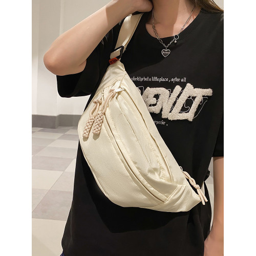 胸包男日系休閒大容量斜後後背包ins潮牌運動後後背包女輕便騎行個性潮包