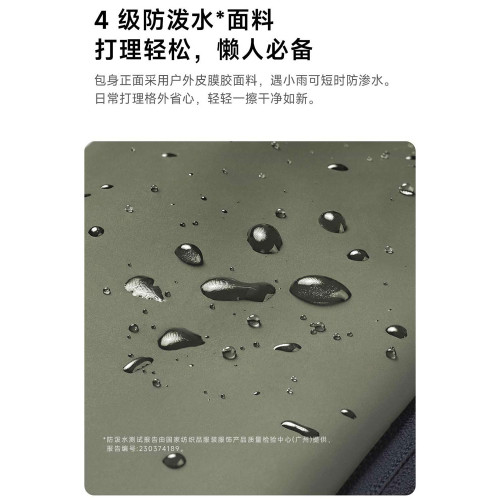 小米米家胸包多功能休閒胸包單肩包斜後後背包可攜式多分區運動腰包後後背包