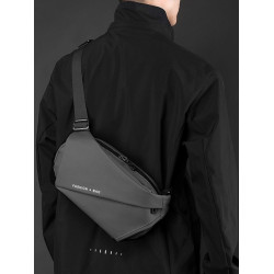 斜後後背包男日系ins潮牌復古包包休閒單肩包旅行運動腰包男士胸包