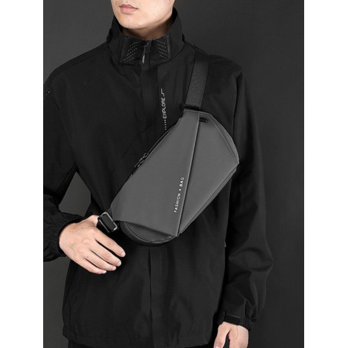 斜後後背包男日系ins潮牌復古包包休閒單肩包旅行運動腰包男士胸包