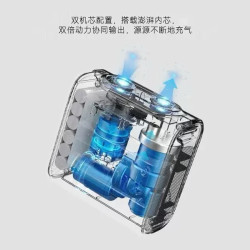 MARS電動充氣泵戶外帳篷充氣床槳板高壓打氣泵大電量充放一體