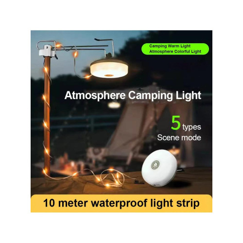 收納露營燈卷尺燈串超長續航帳篷燈野營燈掛燈照明氛圍燈帶聖誕燈 收納露營燈卷尺燈串超長續航帳篷燈野營燈掛燈照明氛圍燈帶聖誕燈