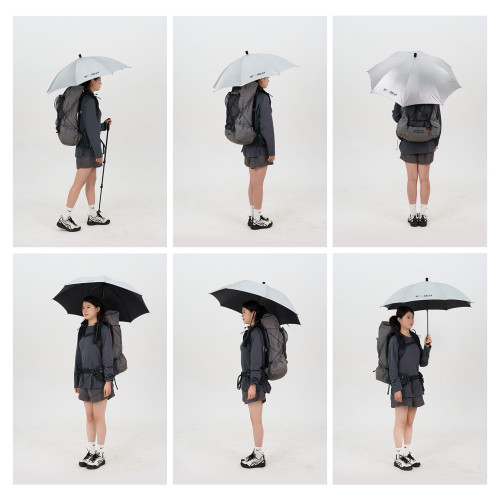 三峰出輕量化徒步傘晴雨兩用男登山徒步旅行超輕雨傘女款遮陽防曬