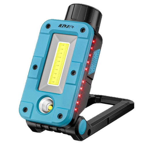 新款工作燈汽修維修燈LED磁吸強光修車汽車維修照明燈手電筒充電