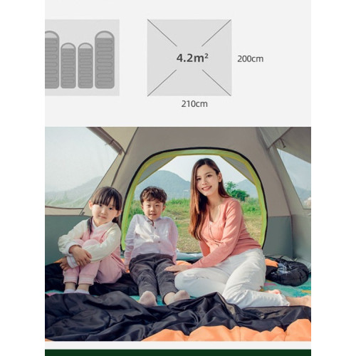 帳篷戶外可攜式可折曡自動彈開速開加厚防雨防曬野外露營沙灘防水