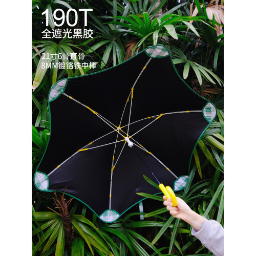 motata兒童戶外晴雨兩用傘遮陽傘黑膠防曬傘雨傘上學專用長柄安全