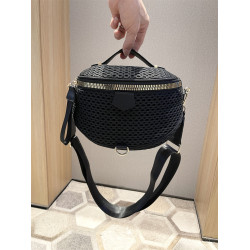 超火馬鞍包新款尼龍牛津布復古胸包女港風迷彩休閒單肩斜後後背包