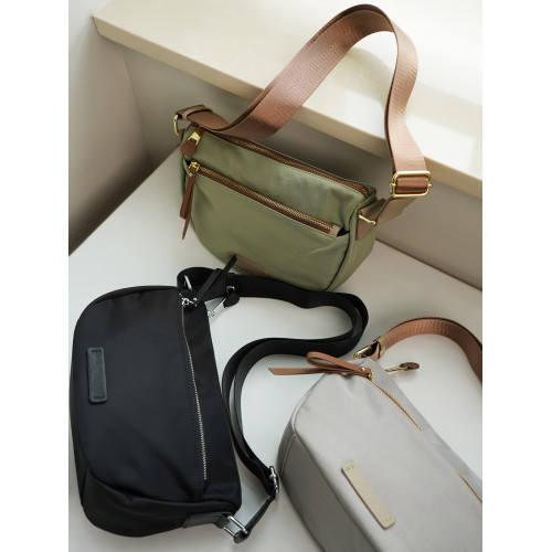 多隔層 好用實用 記憶防水布簡約單肩斜後後背包 大容量輕便女包k 多隔層 好用實用 記憶防水布簡約單肩斜後後背包 大容量輕便女包k