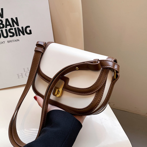 今年流行小衆腋下包包女春夏2025新款高級感馬鞍包百搭斜後後背包小包