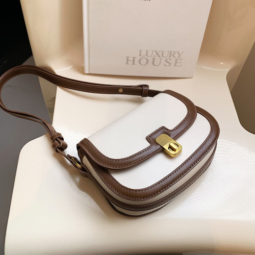 今年流行小衆腋下包包女春夏2025新款高級感馬鞍包百搭斜後後背包小包