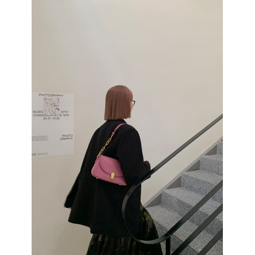 Micocah「輕甜主義」包包女2025鏈條單肩包馬鞍包百搭斜後後背包小衆