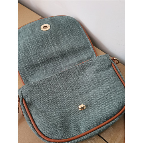 出口清貨馬鞍包簡約百搭包通勤逛街實用女包帆布斜背手機小包 出口清貨馬鞍包簡約百搭包通勤逛街實用女包帆布斜背手機小包