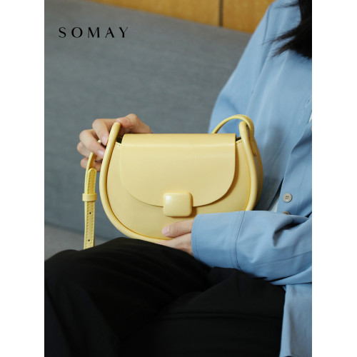 馬鞍包包女士2026新款春夏百搭單肩斜後後背包女款高級感小衆迷你女包