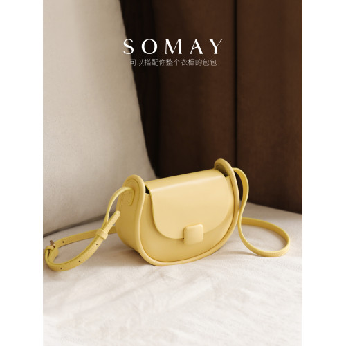 馬鞍包包女士2026新款春夏百搭單肩斜後後背包女款高級感小衆迷你女包