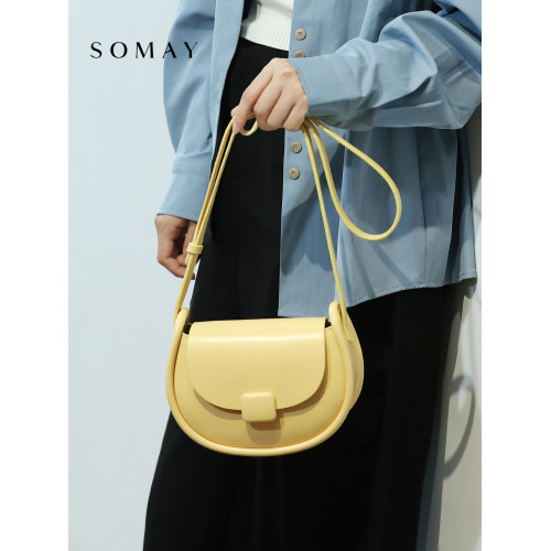 馬鞍包包女士2026新款春夏百搭單肩斜後後背包女款高級感小衆迷你女包