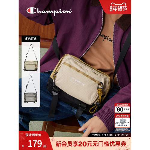 champion冠軍26春季新款大氣風斜背旅遊包戶外可攜式單肩手提包男女 champion冠軍26春季新款大氣風斜背旅遊包戶外可攜式單肩手提包男女