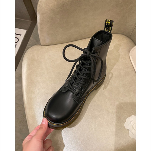 2025新款英倫風內增高馬丁靴女dr真皮八孔厚底防滑短靴單靴1460