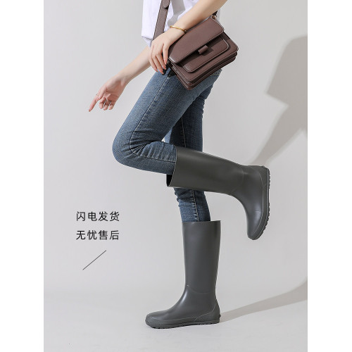 雲鑽雨鞋女高筒雨靴防水防滑不累腳水靴膠鞋輕便徒步登山長筒水鞋