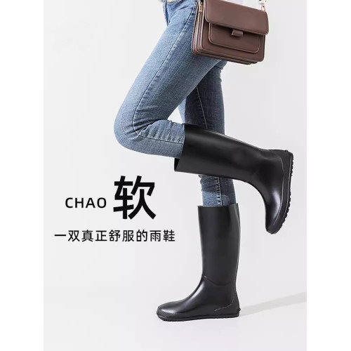 雲鑽雨鞋女高筒雨靴防水防滑不累腳水靴膠鞋輕便徒步登山長筒水鞋