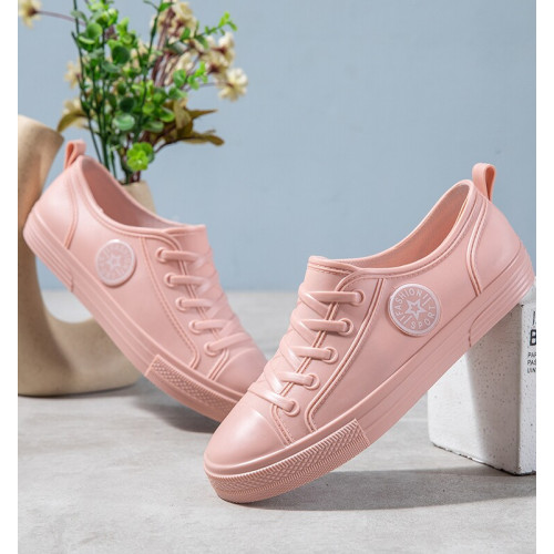 輕便成人女柔軟秋冬洗車短筒防水鞋雨鞋雨靴淺口低幫防滑單鞋時尚