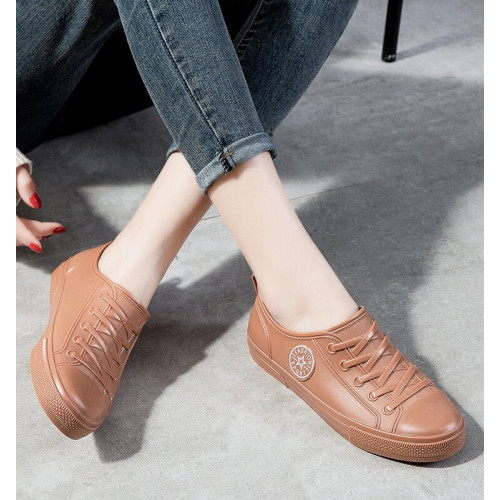 輕便成人女柔軟秋冬洗車短筒防水鞋雨鞋雨靴淺口低幫防滑單鞋時尚