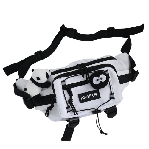 韓版ins風工裝胸包男女通用機能斜後後背包滑板包騎行休閒運動腰包潮 韓版ins風工裝胸包男女通用機能斜後後背包滑板包騎行休閒運動腰包潮