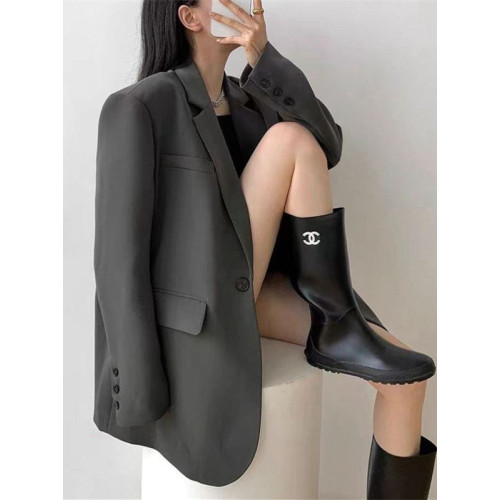 時尚灰色西裝外套女裝春秋季新款氣質休閒炸街流行冬款小個子西服