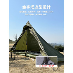 天賽戶外專業輕量化徒步登山帳篷單人野營露營一體式防暴雨三季帳