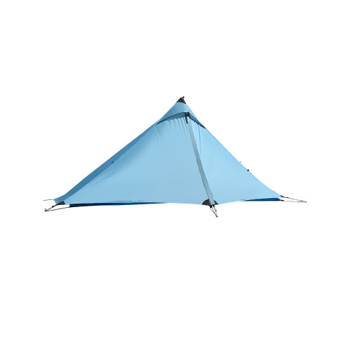 天賽戶外專業輕量化徒步登山帳篷單人野營露營一體式防暴雨三季帳